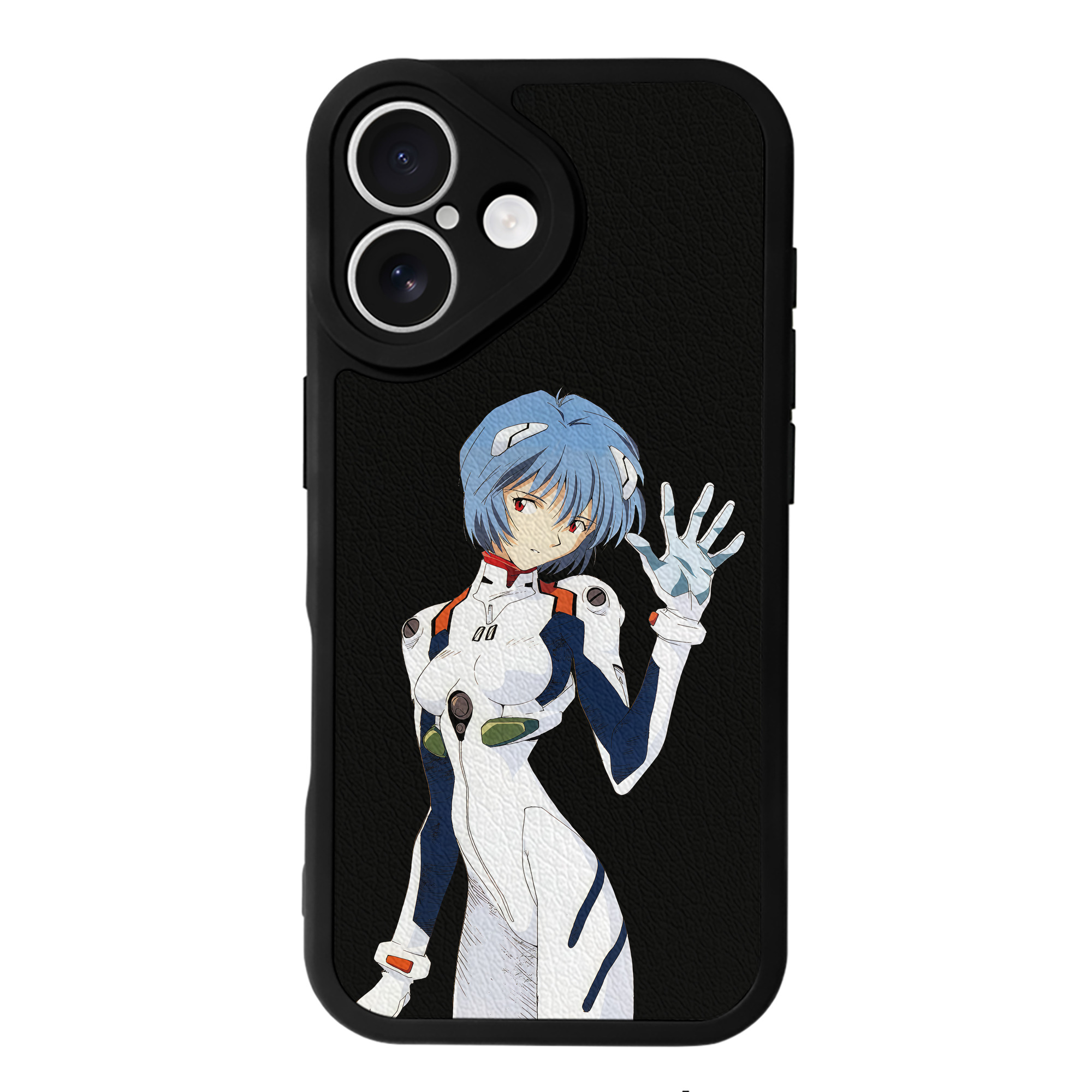 （画像用） EVA 新世紀エヴァンゲリオン 【iPhone 16シリーズ対応】シリコンスマホケース（レザー調） 材質：シリコン